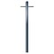 Westinghouse Fixture Accessory Outdoor Post w/ Ladder Rest, Black Steel Brs Cleard Sphrs 6680800 - alternate 1